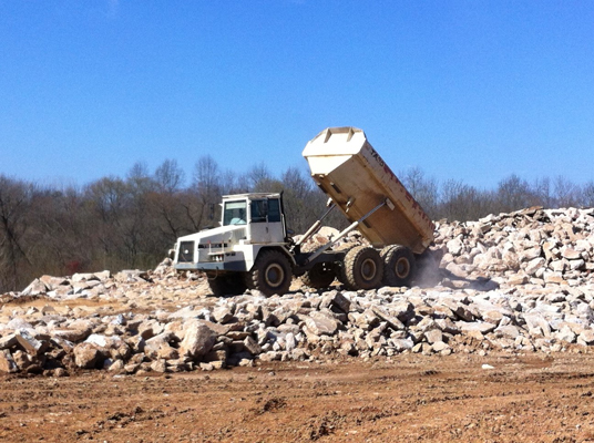 Concrete Recycling at Lee’s Mill